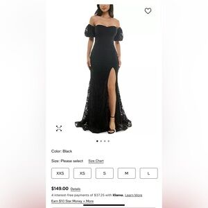 Black Ball/Prom dress